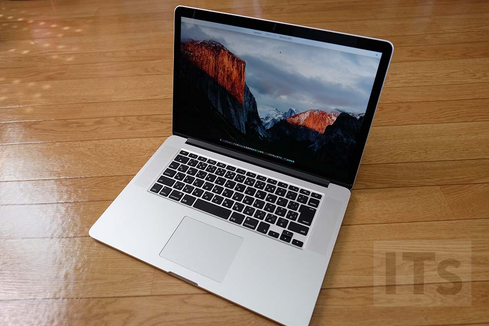 MacBook Pro 15インチ Retinaディスプレイモデル