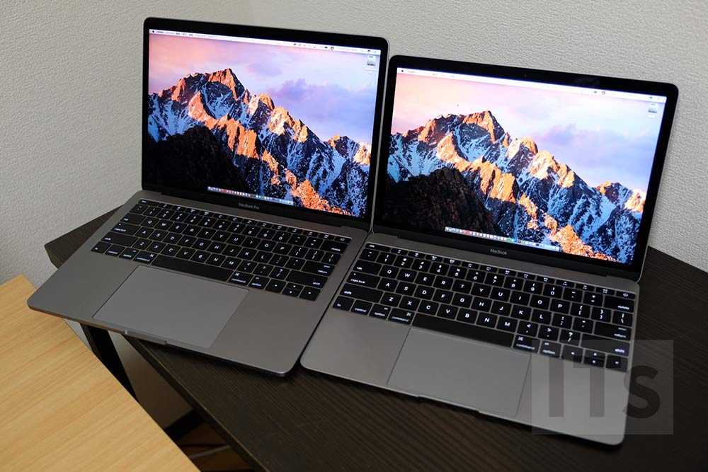 13インチMacBook Proと12インチMacBookの性能や本体サイズを徹底比較 