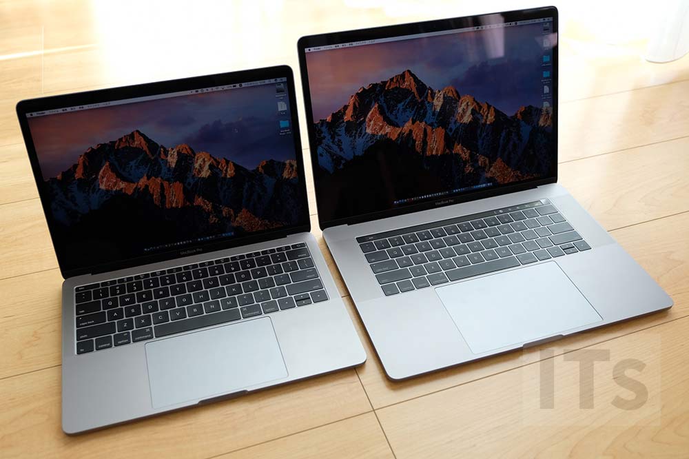 MacBook Pro 13インチ vs MacBook Pro 15インチ