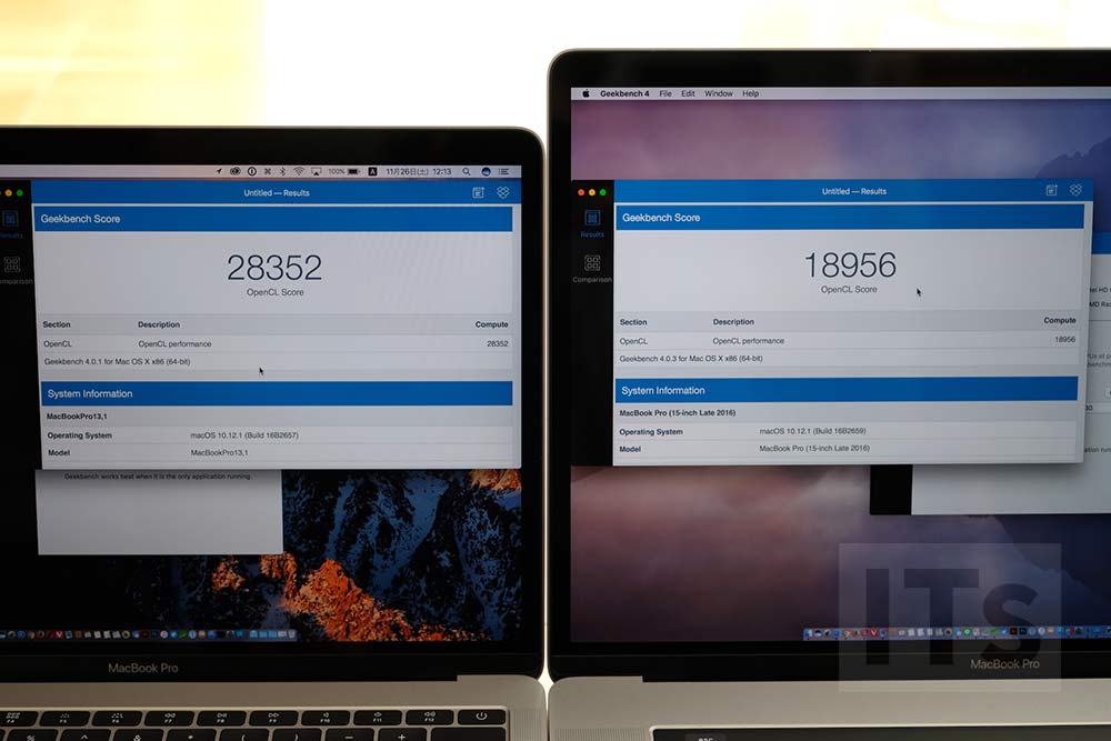 MacBook Pro 13 vs MacBook Pro 15 GPU