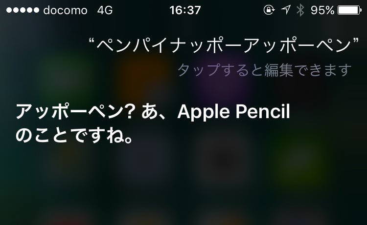 アッポーペン Apple Pencil