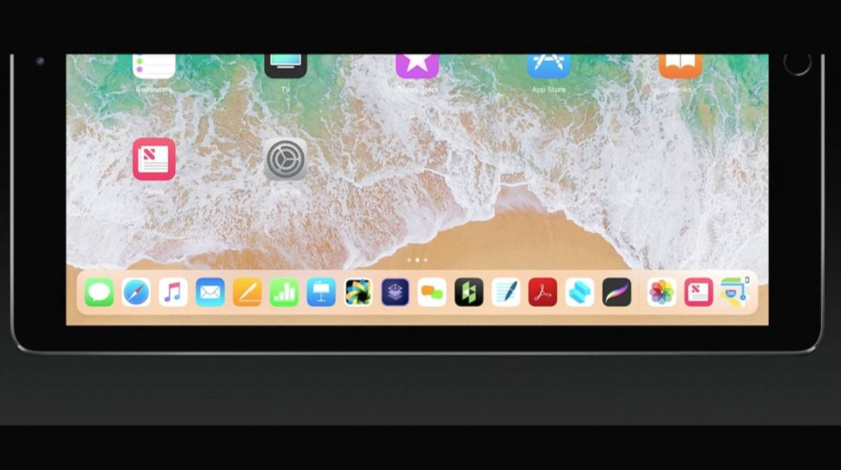 iOS11 iPad Dock機能
