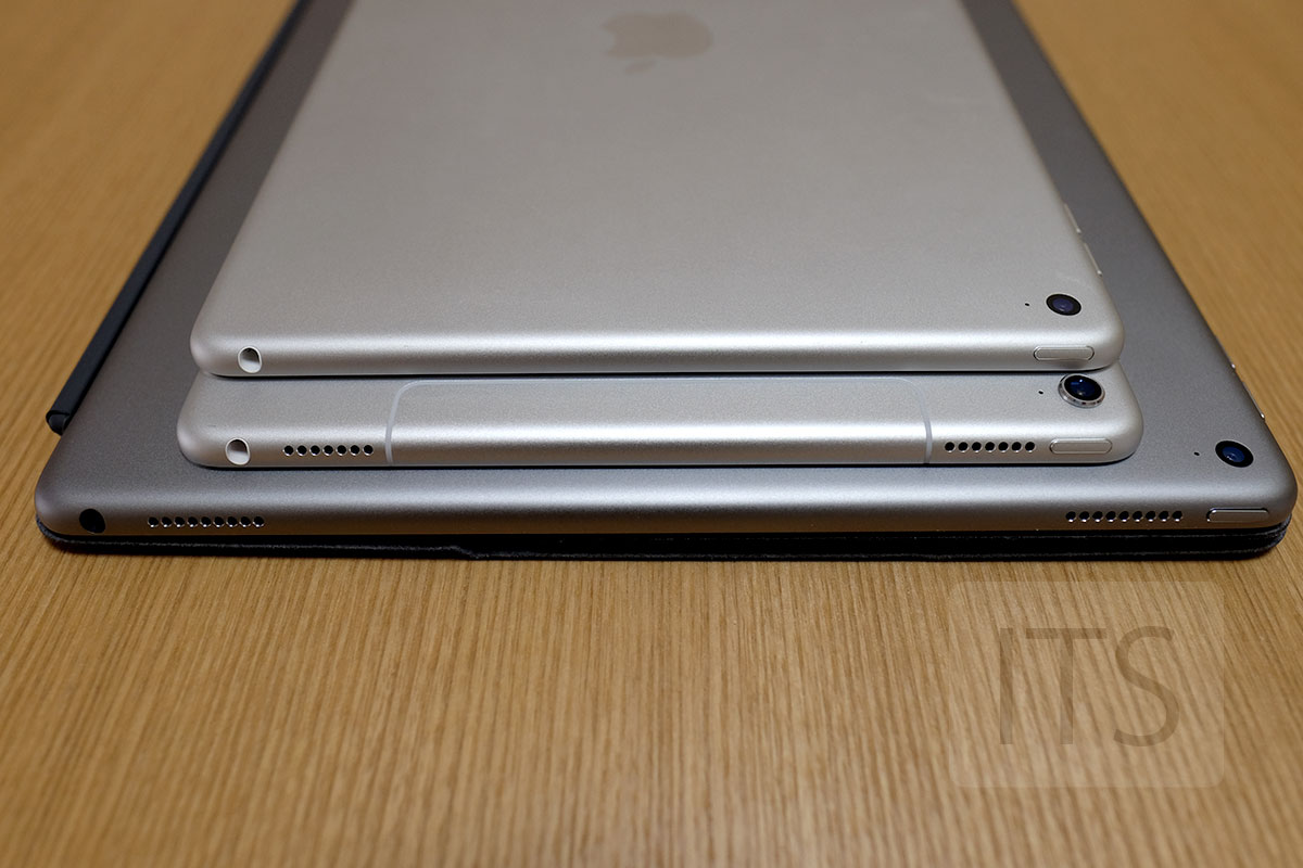 iPad ProとiPad Air 2を比較