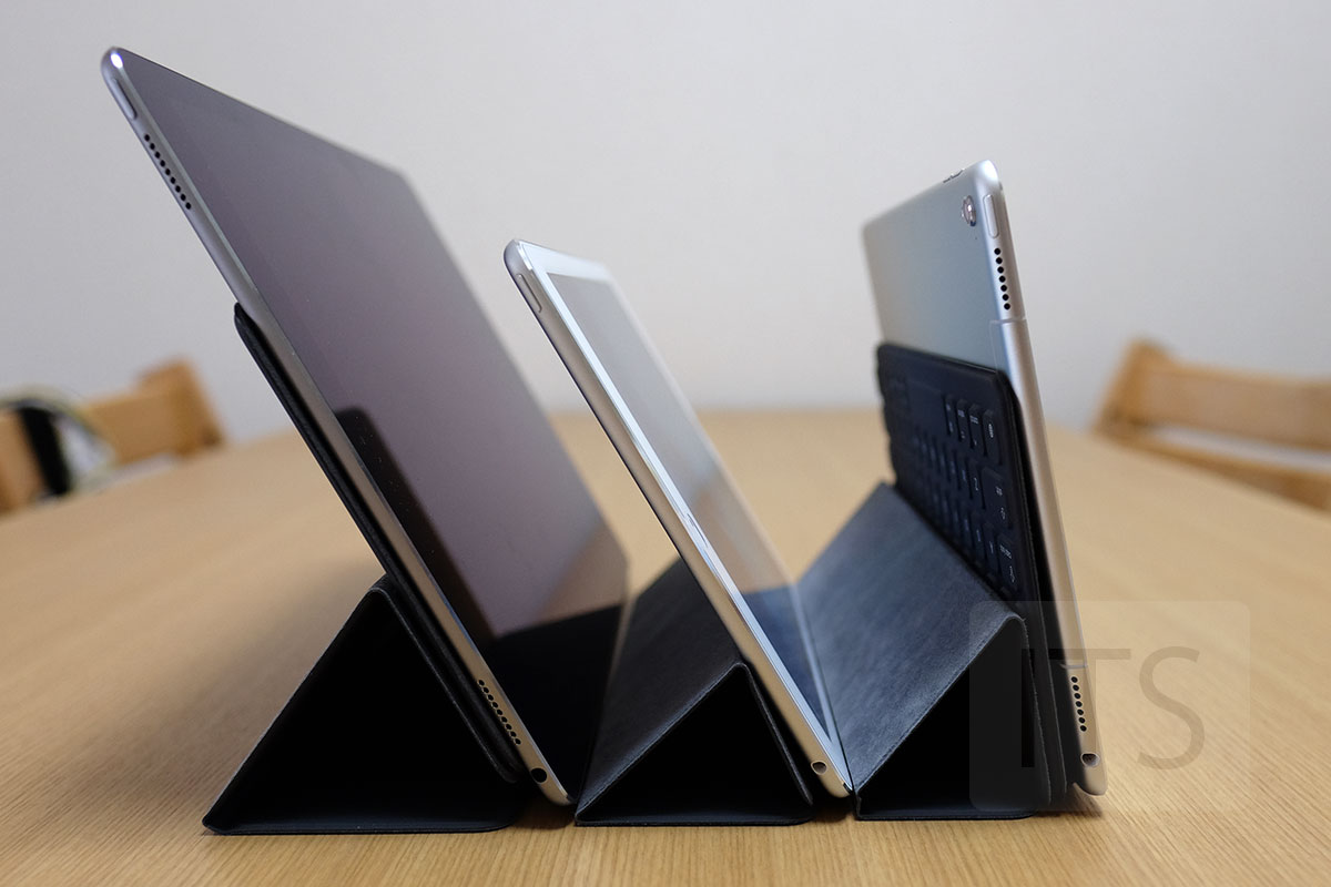 フォトスタンドモード iPad ProとiPad Air 2