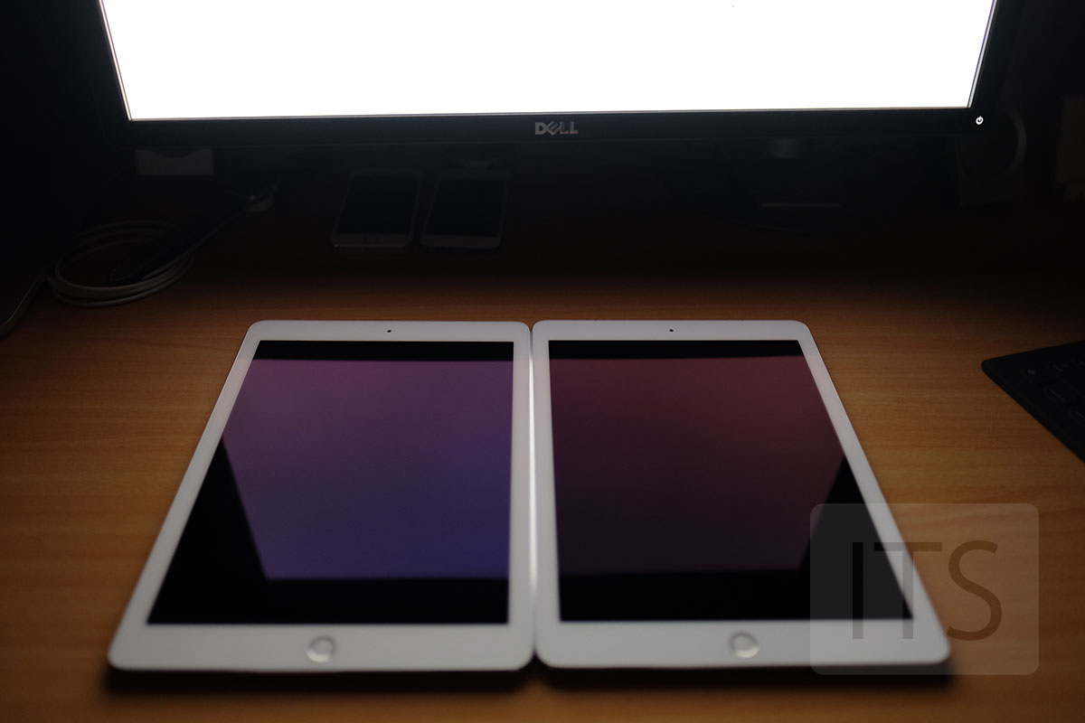 iPad Proのディスプレイの反射