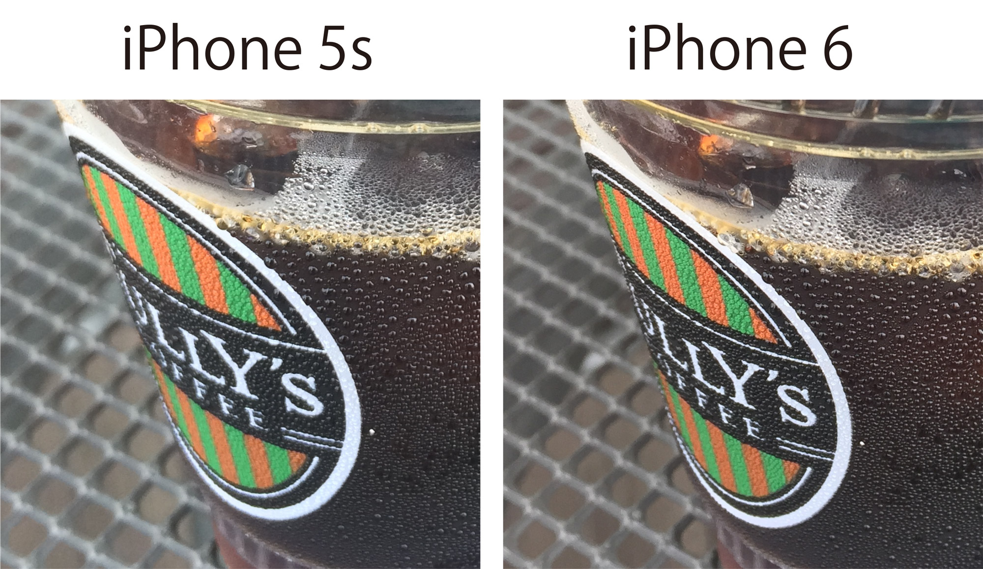 iPhone 5s/6 カメラ画質チェック1