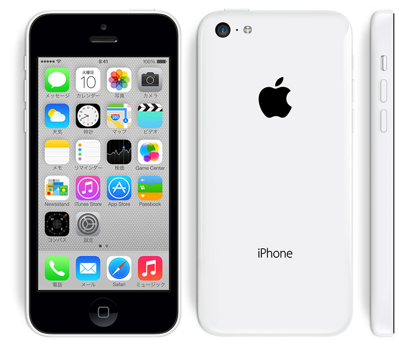 iPhone 5C ホワイト